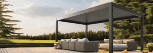 aluminum pergola
