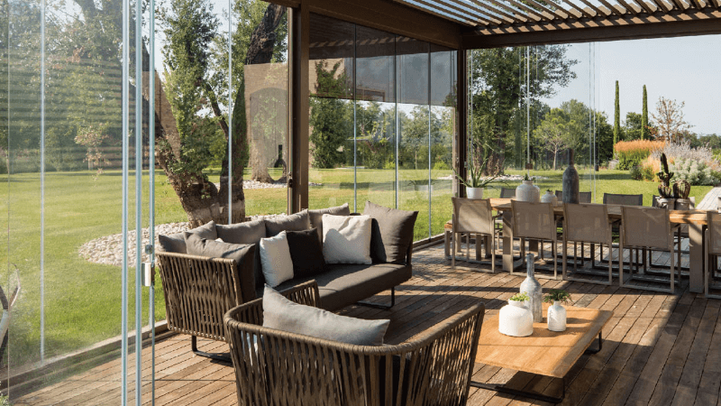 pergola roof cover ideas for commercial real estate