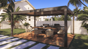 pergola roof cover ideas for outdoor restaurants