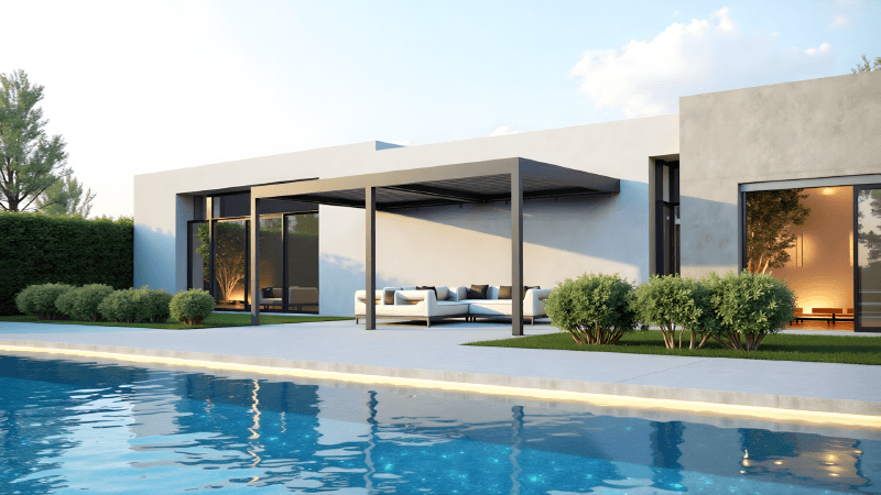 attached-pergola
