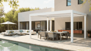 aluminum pergola 9700a