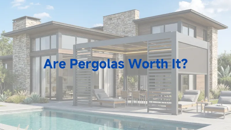 ¿Merecen la pena las pérgolas?
