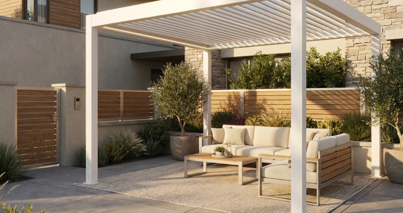 Backyard Pergola