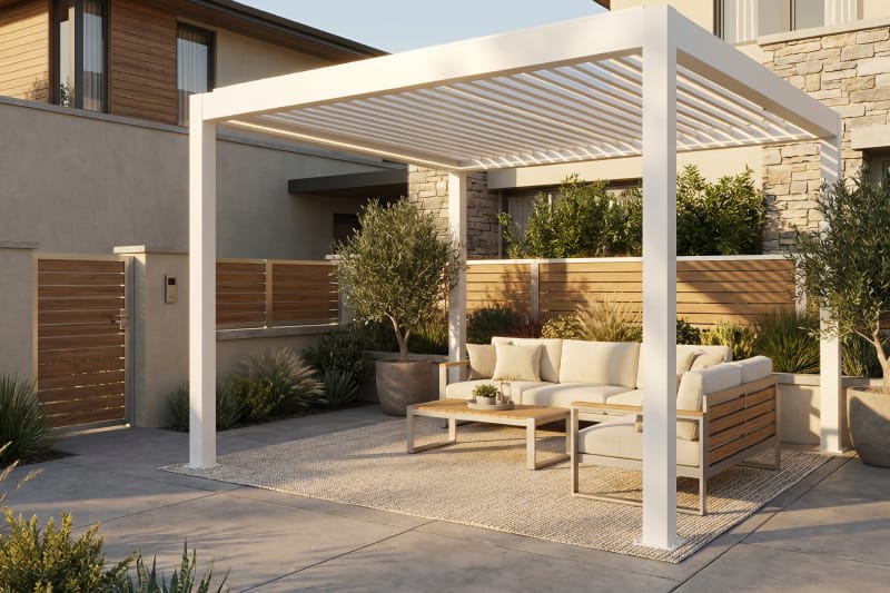 Backyard Pergola