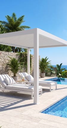 Contemporary resort style villa