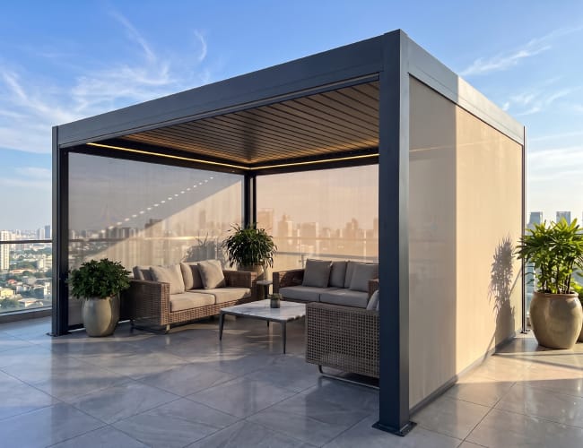 Hotel Rooftop Lounge