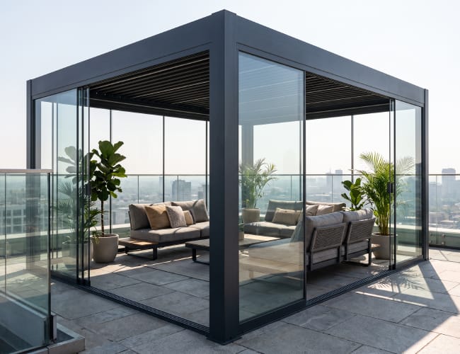 Office Building Rooftop