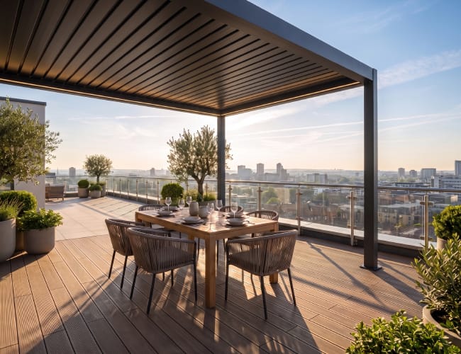 Rooftop Restaurant Terrace
