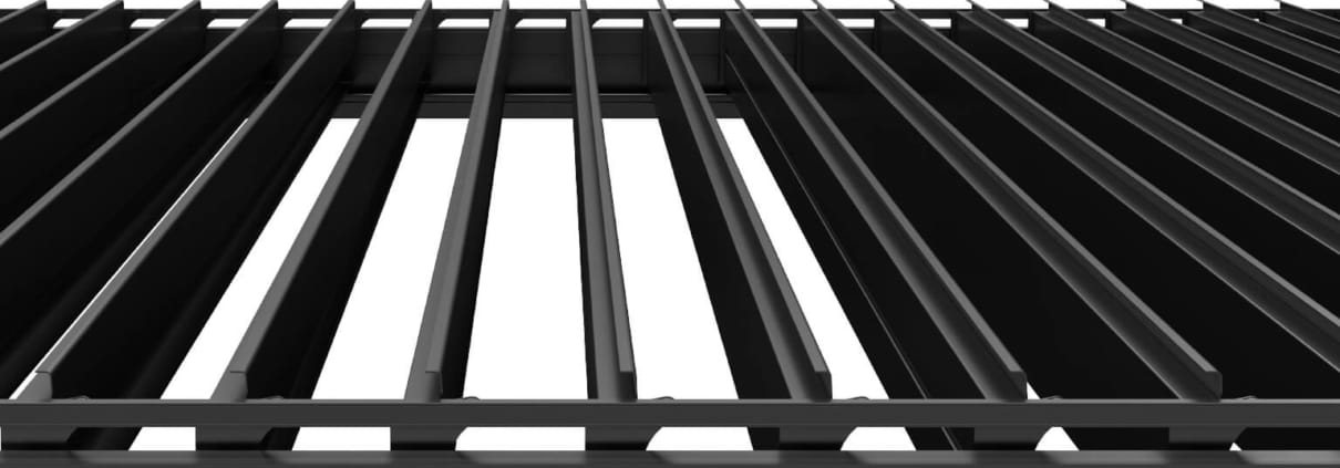 louvered roof