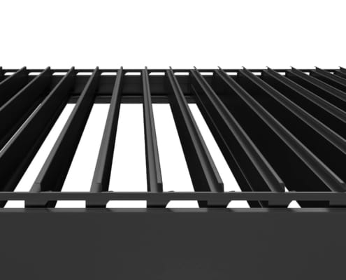 louvered roof