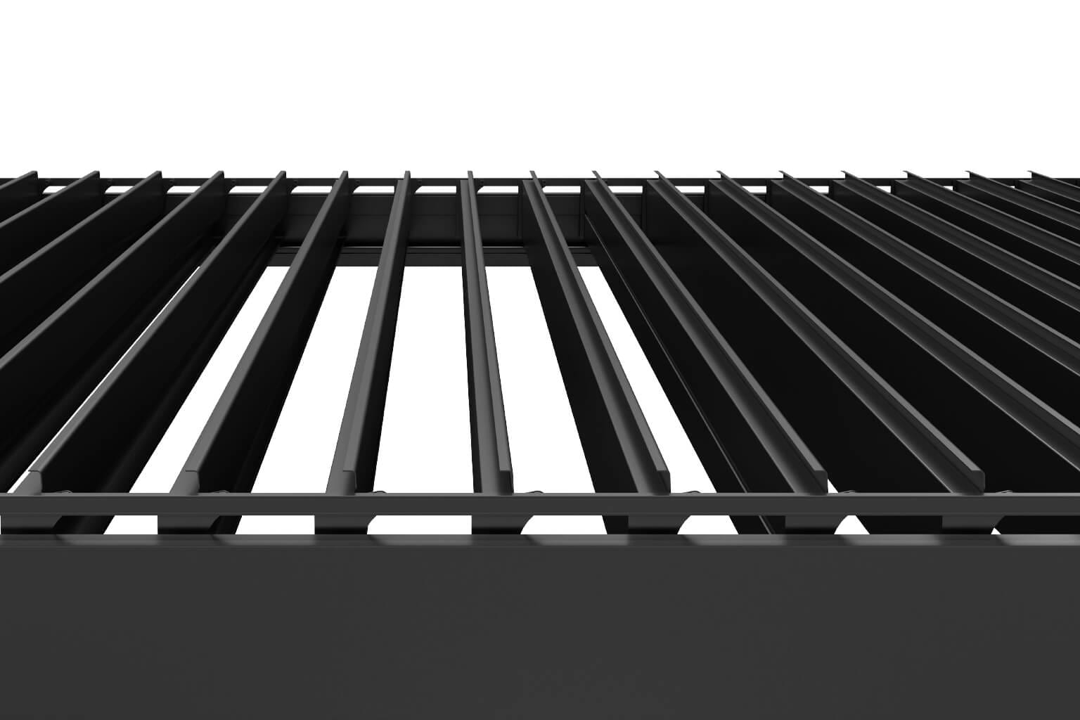 louvered roof