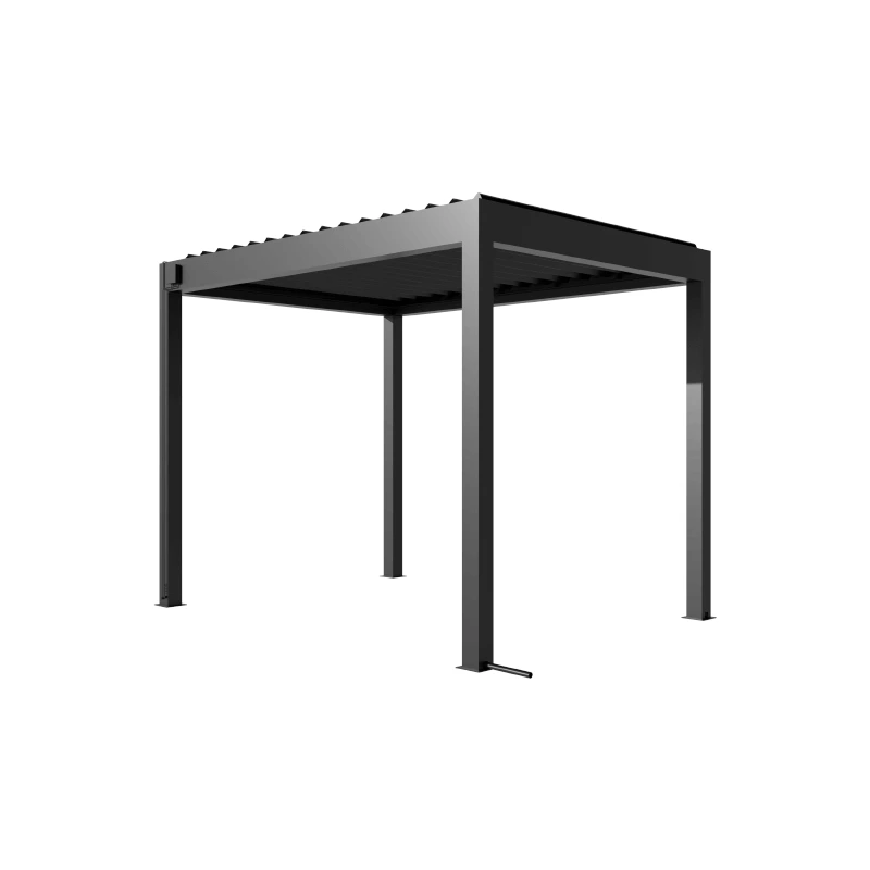 Greenawn TO-981 heavy-duty louvered pergola
